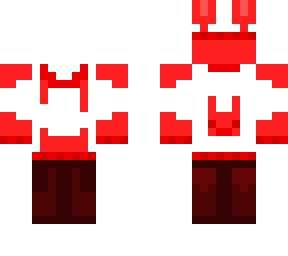 red rabbits outfit