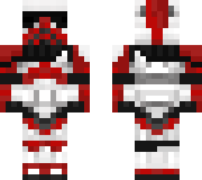 reworked yellow stormtrooper but red