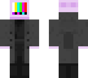 t.v man pink