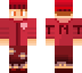 tnt boi with hoodie