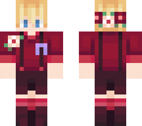 tubbo red rabbits skin