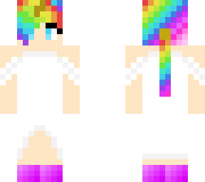 unicorn girl (sorry i couldn’t fit the unicorn tail)