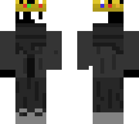 white and black
