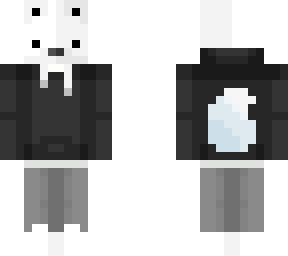 white fox with hoodie