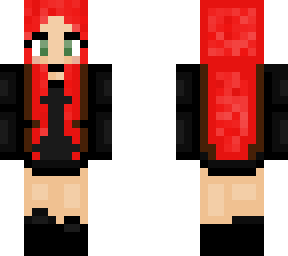 ~delilah skin~ {red hair, green eyes, gothic girl}