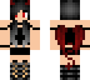 asher's demon costume