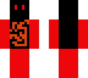 black and red