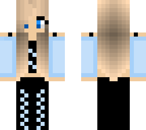 blond girl with blue eyes | Minecraft Skin
