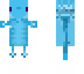 blue axlotl