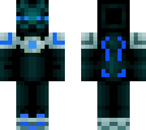 blue cyber robot