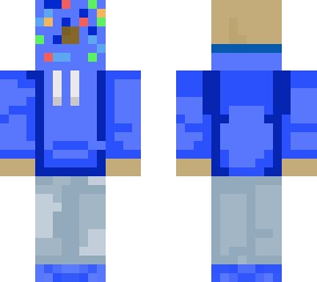 blue donut