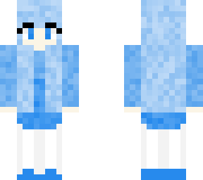 blue girl