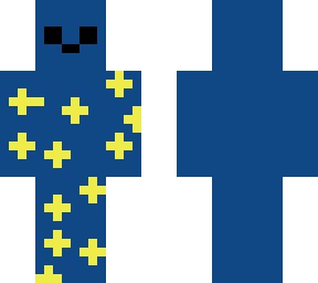 blue star person