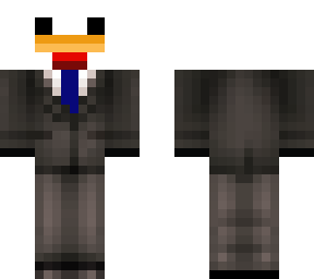chicken in a suit