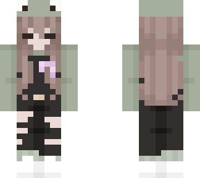 frog girl w/ cancer bow