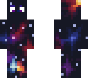 galaxy with face
