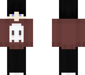 ghost skin skatercat is the real artist i just added different skin color