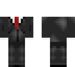 ghost/slender man with no face