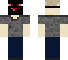 gray mask guy