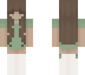 green dress
