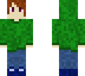 green hoody girl