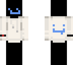 hoodie blue smile