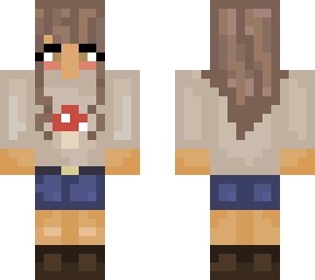 mushroom shirt girl
