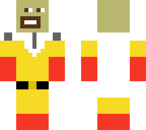 one bald man