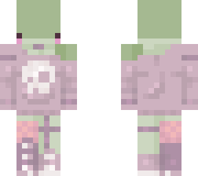 pastel goth frog
