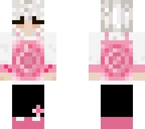 pink overalls