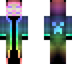 rainbow hacker (purple face)