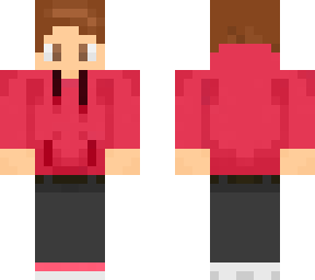 red hoodie