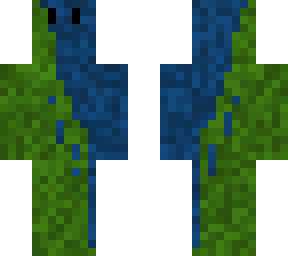 water earth with eyes