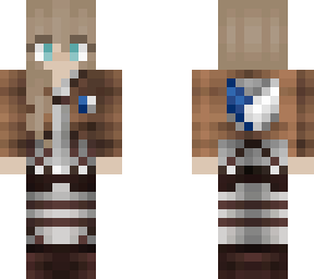 attack on titan skin edited from the original made by bruhineedausername.