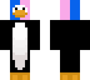 blue and pink cross club penguin