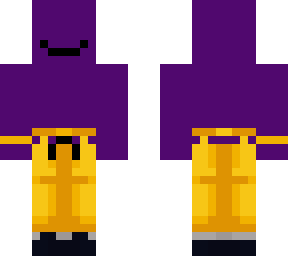 boxing purple boi