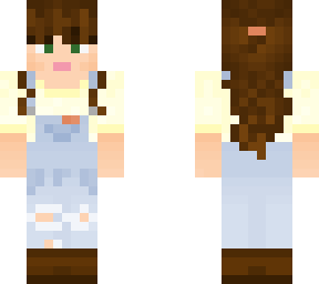 brunette fall girl