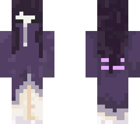 chica morada ><