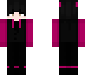 devil pink suit
