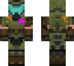 doom slayer with ribbon