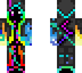 dripping rainbow mage
