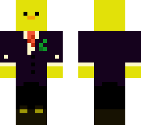 duck in a suit