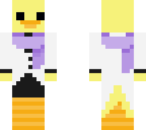 duck in fancy suit