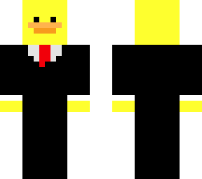 duck in tuxedo