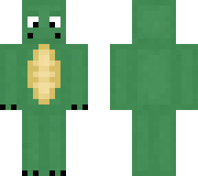 green dinosuar