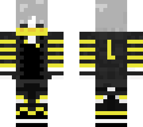grey-dressed boy with yellow overlays