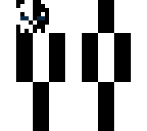 half white with skull