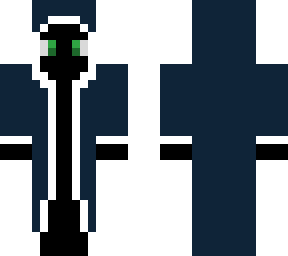 hooded and green eyed they were