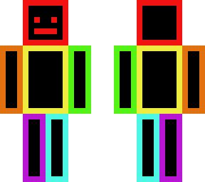pixel rainbow