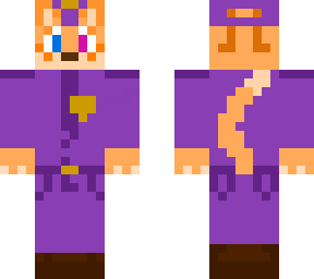 potaaden - orange catto - purple guy